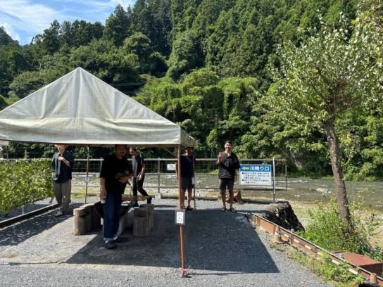 2024.09.07 18:55　今回は川遊び