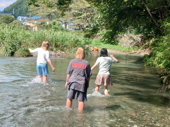 2024.09.07 18:55　今回は川遊び