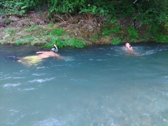 2024.09.07 18:55　今回は川遊び