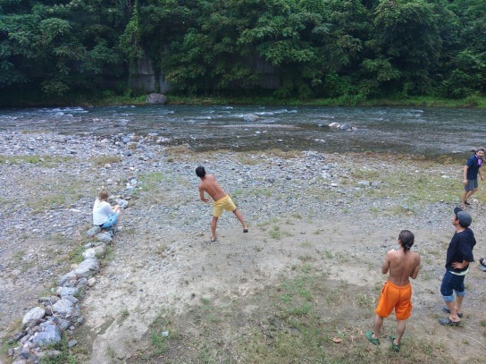 2024.09.07 18:55　今回は川遊び