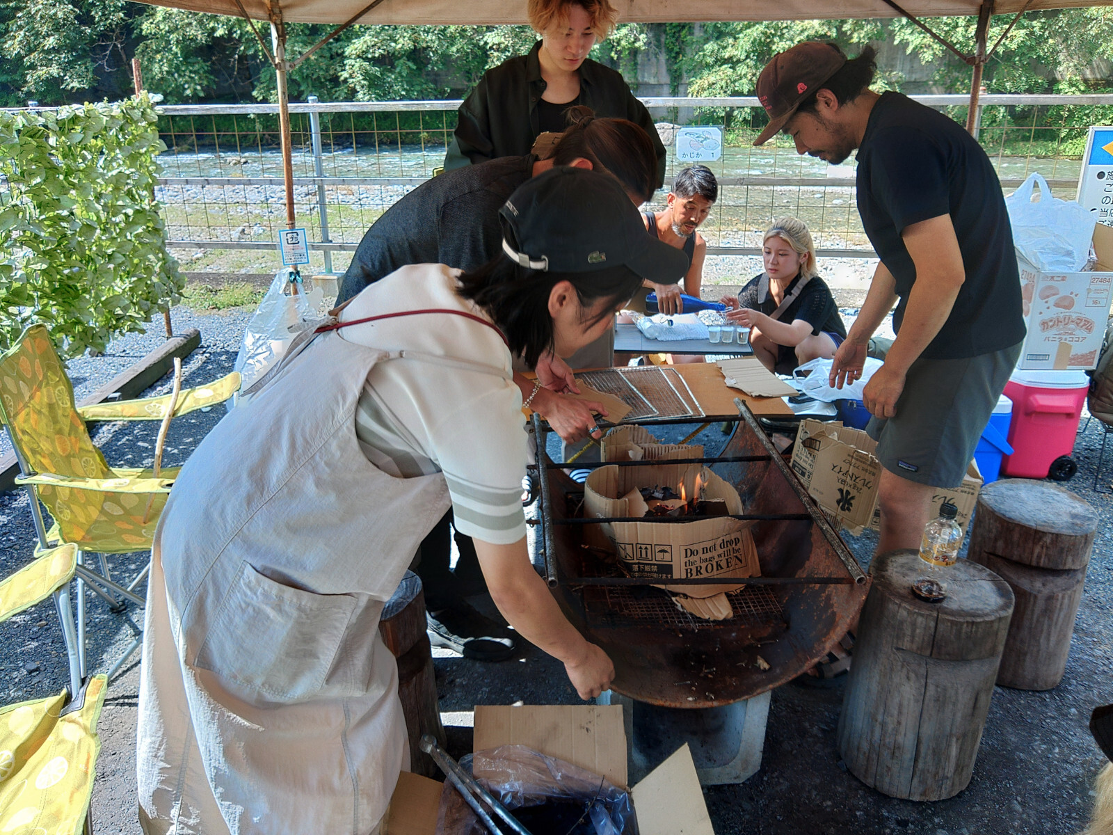 2024.09.07 18:55　今回は川遊び