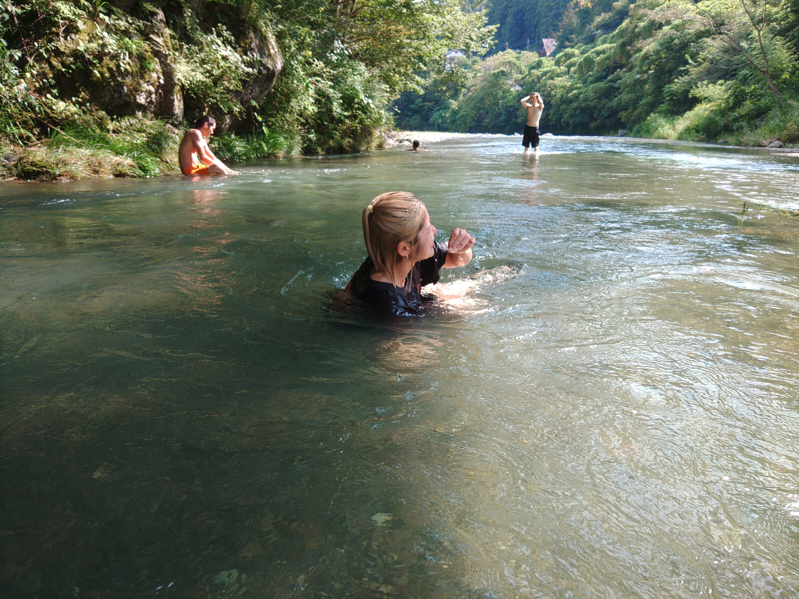 2024.09.07 18:55　今回は川遊び